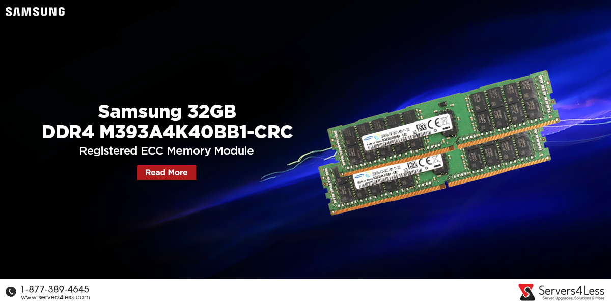 M393A4K40BB1-CRC Samsung 32GB DDR4 Registered ECC Memory