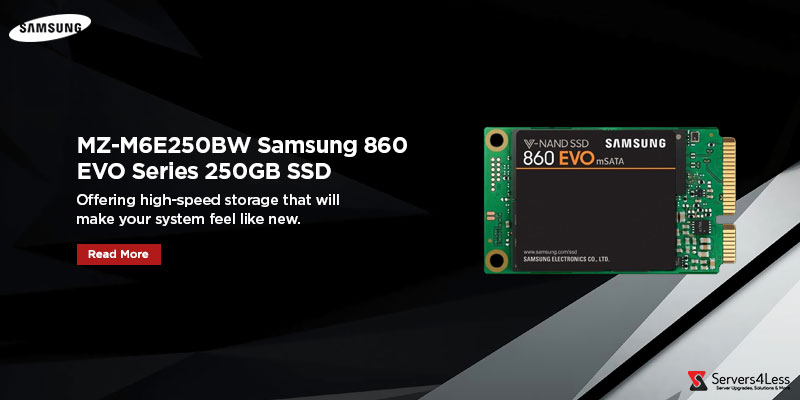 MZ-M6E250BW Samsung 860 EVO Series 250GB SSD for High-Speed Storage