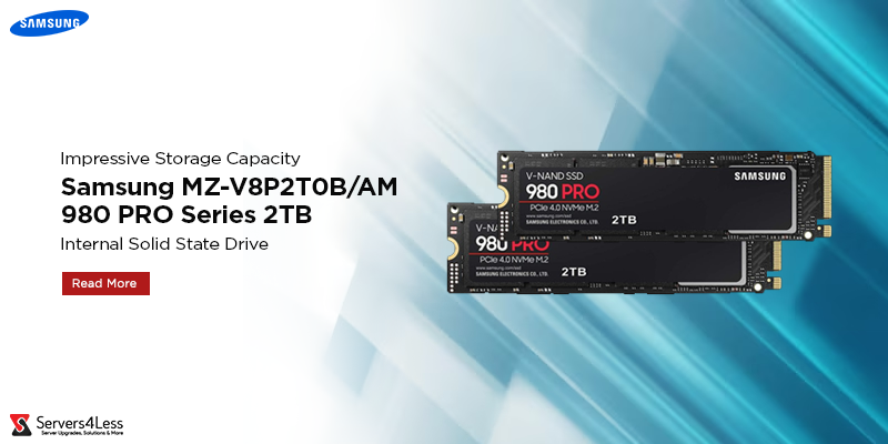 Samsung 2TB 980 PRO PCIe 4.0 x4 M.2 Internal SSD MZ-V8P2T0B/AM