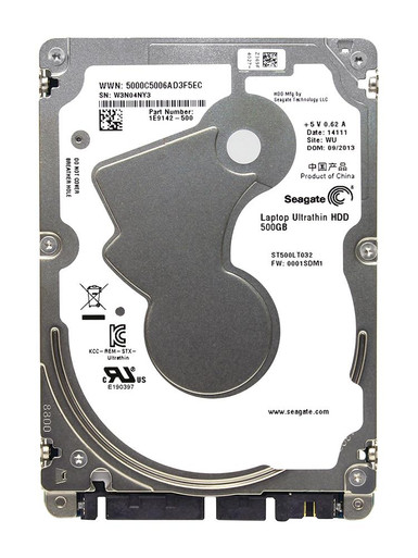 ST500LT032 Seagate Laptop Ultrathin 500GB 5400RPM SATA