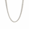 Chunky Silver Curb Chain