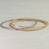 White Gold Geometrica Bangle
