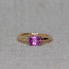 Maya Pink Sapphire Ring