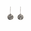 Silver Floral Earrings