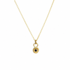 Yellow Gold Sapphire Samantha Necklace