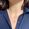 Yellow Gold Sapphire Samantha Necklace