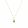 Yellow Gold Ruby Samantha Necklace