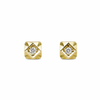 Diamond Mexicali Stud Earrings