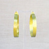 Medium Gold Titanium Hoop Earrings