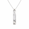 Silver Long Grass Necklace