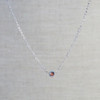 Billie Peach Sapphire Necklace