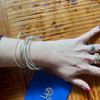 Silver Geometrica Bangle