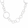 Handmade Silver Flat Link Chain