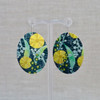 Wattle Large Oval Earrings
