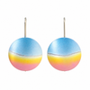 Small Desert Sands Super Shield Earrings