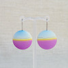 Small Island Sunset Super Shield Earrings