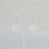 Glass Heart & Butterfly Earrings