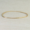 Yellow Gold Geometrica Bangle