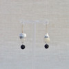 Shield Lava Stone Earrings