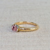 Maya Peach Sapphire Ring