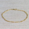 Yellow Gold Figaro Chain Bracelet