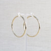 Large Gold Hoop Earrings