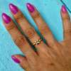 Four Prong Diamond Ring