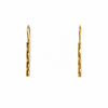 Rose Gold Ripple Earrings