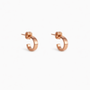 Rose Gold Mini Hoop Earrings