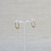 Rose Gold Small Huggie Earrings