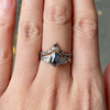Geo Trio Mono Diamond Ring