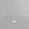 Gold Fan Out Necklace