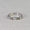 Susannah Diamond & Green Sapphire Ring