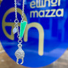 Green Enamel Squid Artefact Necklace