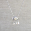 Opal & Pearl Cloud Necklace