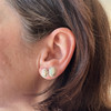 Coober Pedy Opal Cloud Stud Earrings