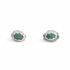 Lightening Ridge Opal Cloud Stud Earrings #2