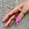 Yellow Gold Geo Facet Ring