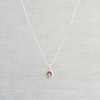 Orchid Mod Circle Necklace