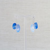 Sky Blue Double Petal Earrings
