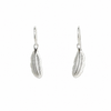 Textured Feather Earrings