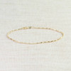 Yellow Gold Faceted Bead Bracelet