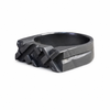 Black X Ring