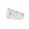 Silver Crystal Ring