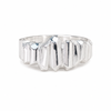 Silver Crystal Ring