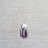 Amethyst Inclusion Necklace
