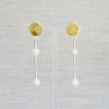 Minimalist Double Pearl Earrings