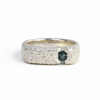 White Gold Montes Olympus Sapphire Ring