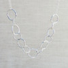 Silver Feature Link Necklace