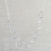 Silver Feature Link Necklace